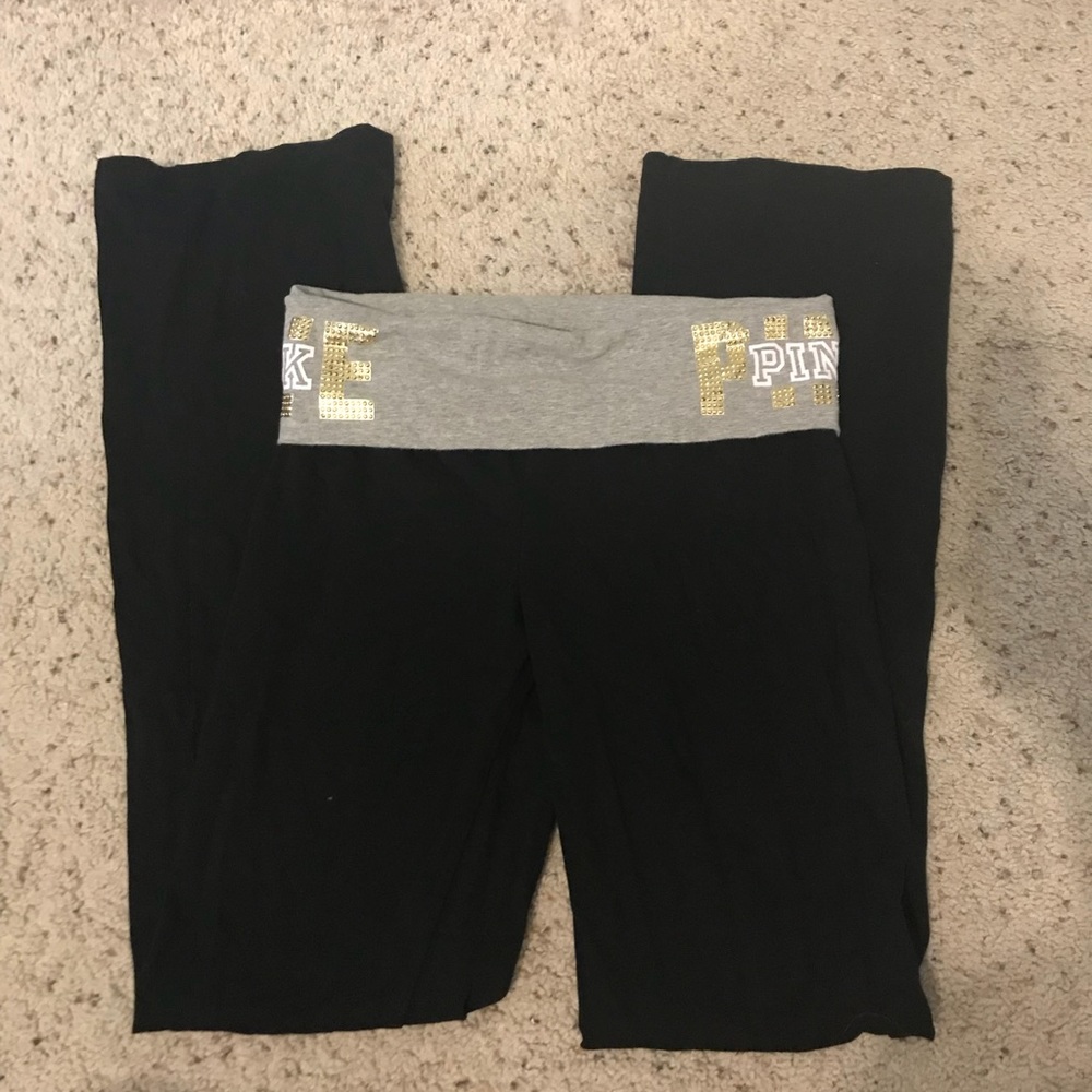 Victoria Secret Pink Bootcut Leggings